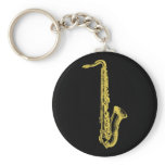 Brass Sax Key Chains