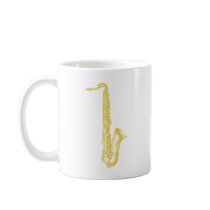 Brass Sax mugs by chmayer Brass Sax mugs