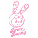 BRAT BUNNY - CLASSIC OUTLINE t-shirts