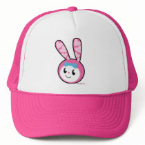 BRAT BUNNY - Pink Trucker hats by BratBunny BRAT BUNNY - Pink Trucker hats