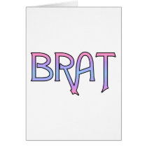 Brat cards