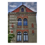 Bratislava architecture business card template