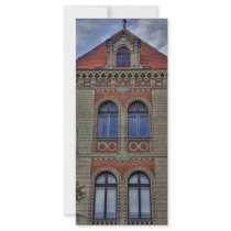 Bratislava architecture full color rack card