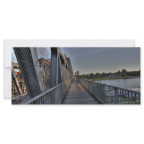 Bratislava bridge rack card template