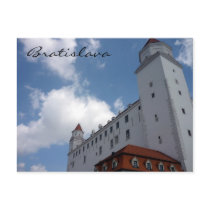 bratislava castle corner post cards