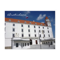 bratislava castle sky post cards