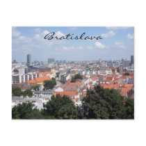 bratislava city postcard