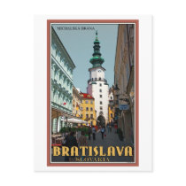Bratislava - Michael's Tower Postcards