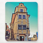 Bratislava yellow building mouse pad