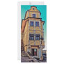 Bratislava yellow building rack cards