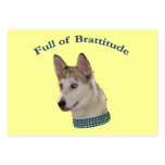 Bratty Ausky Dog Brattitude Business Card Templates