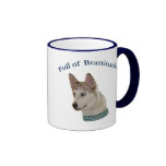 Bratty Ausky Dog Brattitude Mugs