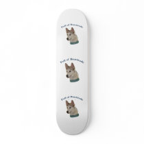 Bratty Ausky Dog Brattitude Skateboard Deck