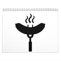 Bratwurst sausage BBQ barbecue Calendar