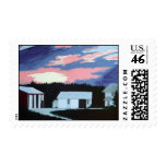 Brauer Farm at Twilight Postage Stamps