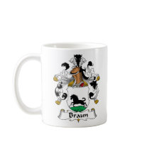 Braun Family Crest mugs