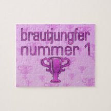 Brautjungfer Nummer 1 Puzzles