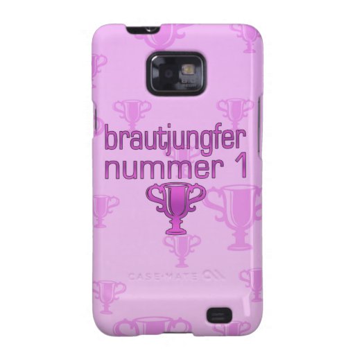 Brautjungfer Nummer 1 Samsung Galaxy S Cases