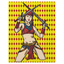 Brave Amazon Women Full Color Flyer