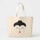 Brave Face Geisha Tote Tote Bag