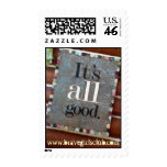 Brave Girl 'It's all Good' Postage Stamps