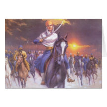 Brave Greeting Card.