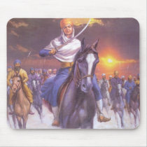 Brave SIKH Mouse Pad mousepads