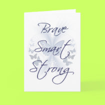 Brave Smart Strong cards by tshirtfun Brave Smart Strong cards