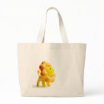 brave yellow lion bag