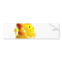 brave yellow lion bumper stickers
