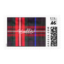 Braveheart Scottish Tartan Hello! Postage postage by WakadyWak Braveheart Scottish Tartan Hello! Postage postage