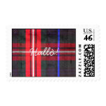 Braveheart Scottish Tartan Hello! Postage