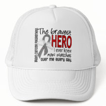 Bravest Hero I Ever Knew Brain Cancer Hat