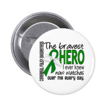 Bravest Hero I Ever Knew Cerebral Palsy Button