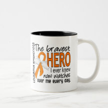 Bravest Hero I Ever Knew Leukemia Mugs