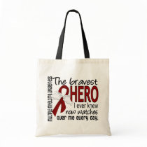 Bravest Hero I Ever Knew Multiple Myeloma Tote Bag