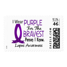 Bravest Person I Know Lupus Stamps