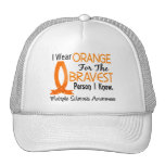 Bravest Person I Know Multiple Sclerosis Trucker Hats