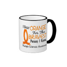 Bravest Person I Know Multiple Sclerosis Coffee Mug