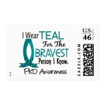 Bravest Person I Know PKD Postage Stamp