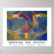 Braving The Depths Fine Art Print