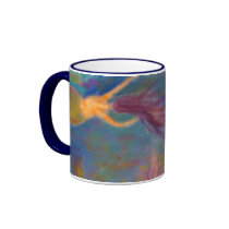"Braving The Depths" Mermaid Art (Brunette/Blonde) mugs