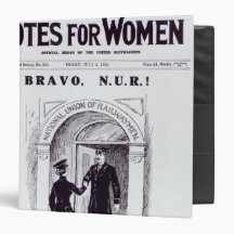 Bravo, N.U.R!, front cover of 'Votes for Binders