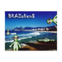 BRAZalienS rOcK! postcards