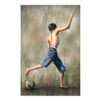 Brazil 2014 The Desire Soccer Art by Jackie Liao posters
