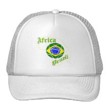 Brazil Africa Map of Africa soccer lovers gifts Hat