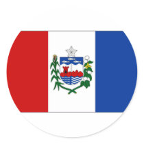 Brazil Alagoas Flag Stickers