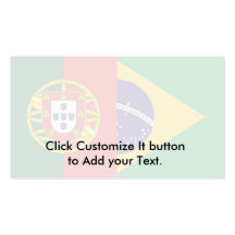 Brazil And Portugal, hybrids Business Cards