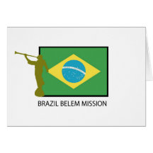 BRAZIL BELEM MISSION LDS GREETING CARD