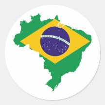 Brazil BR Stickers
